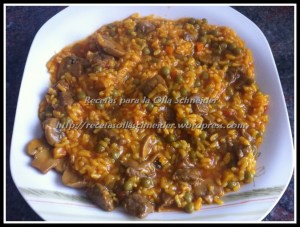 Arroz con ternera