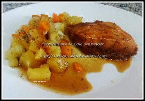 SCH salmon miel tomate