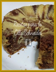 SCH bizcocho marmolado SIN LACTOSA