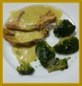 Recetas Olla Schneider chuletas de pavo con salsa de cebolla